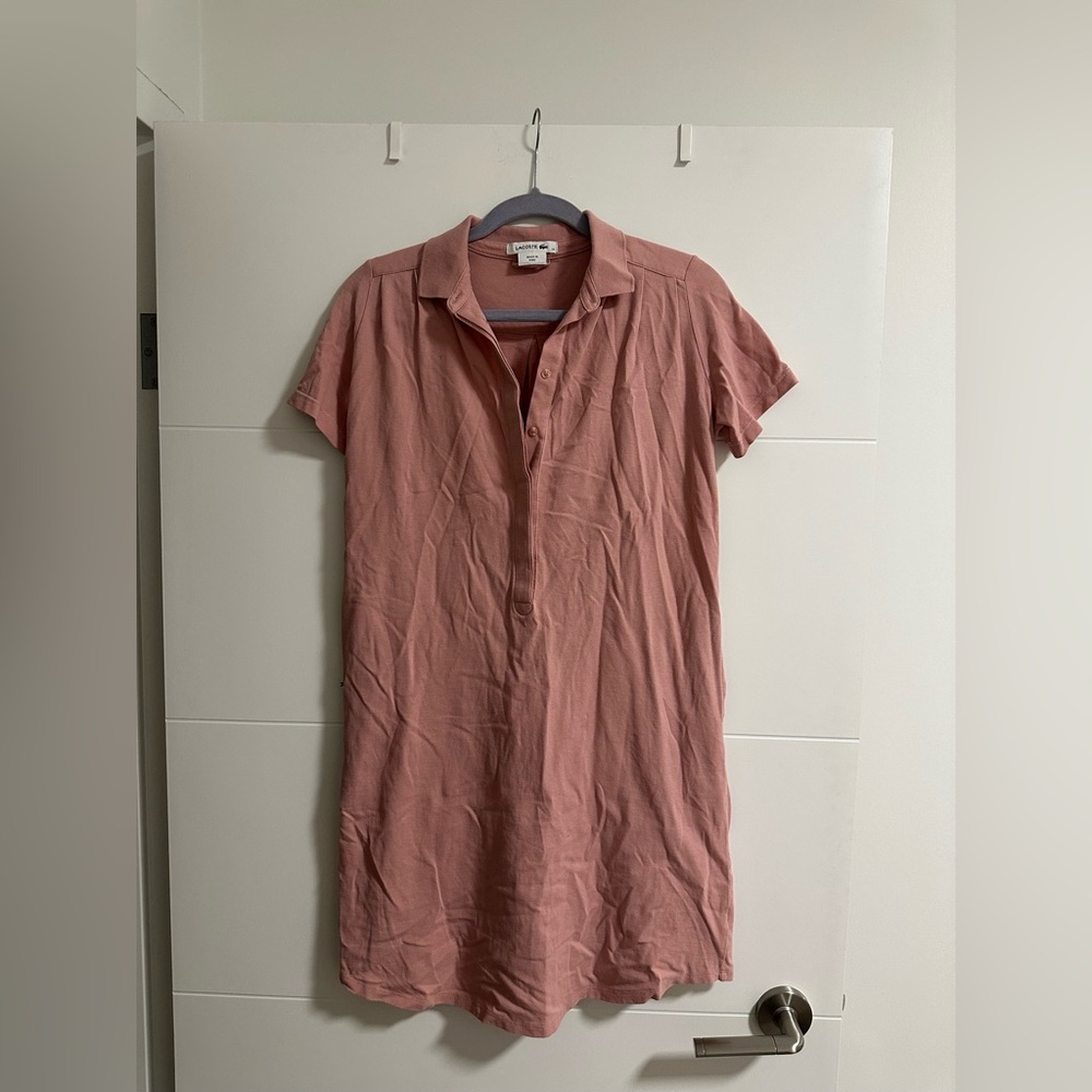 Lacoste Slim Fit Stretch Mini Piqué Polo Dress